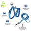 DOCO® LOCO Cat Harness + Leash Combo - Printed Pattern