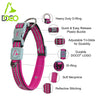 DOCO® VARIO O-Ring Nylon Dog Collar with Reflective Stitching