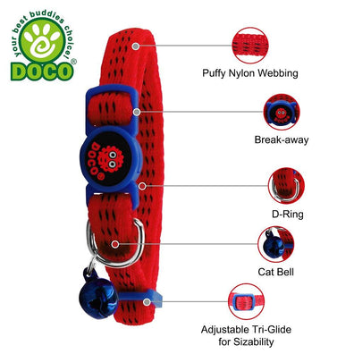 DOCO® Puffy Cat Collar - www.docopet.com