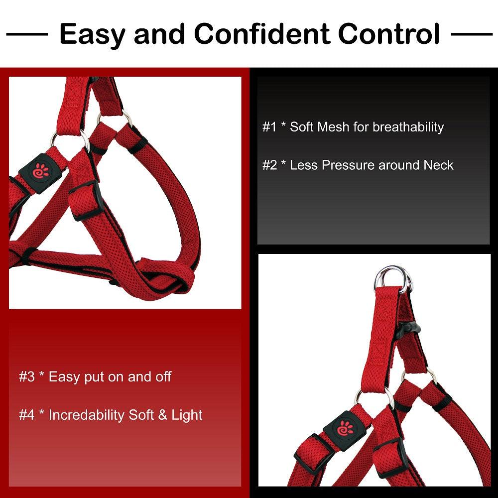 DOCO® Puffy Mesh StepIn Dog Harness
