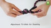 DOCO® Reflective Rope Slip Leash w/Black Nylon Handle - www.docopet.com