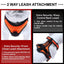 DOCO®VERTEX FRONT RANGE HARNESS - 3M Reflective - www.docopet.com