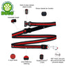 DOCO® Athletica Easy-Snap™ Air Leash - 6ft - www.docopet.com