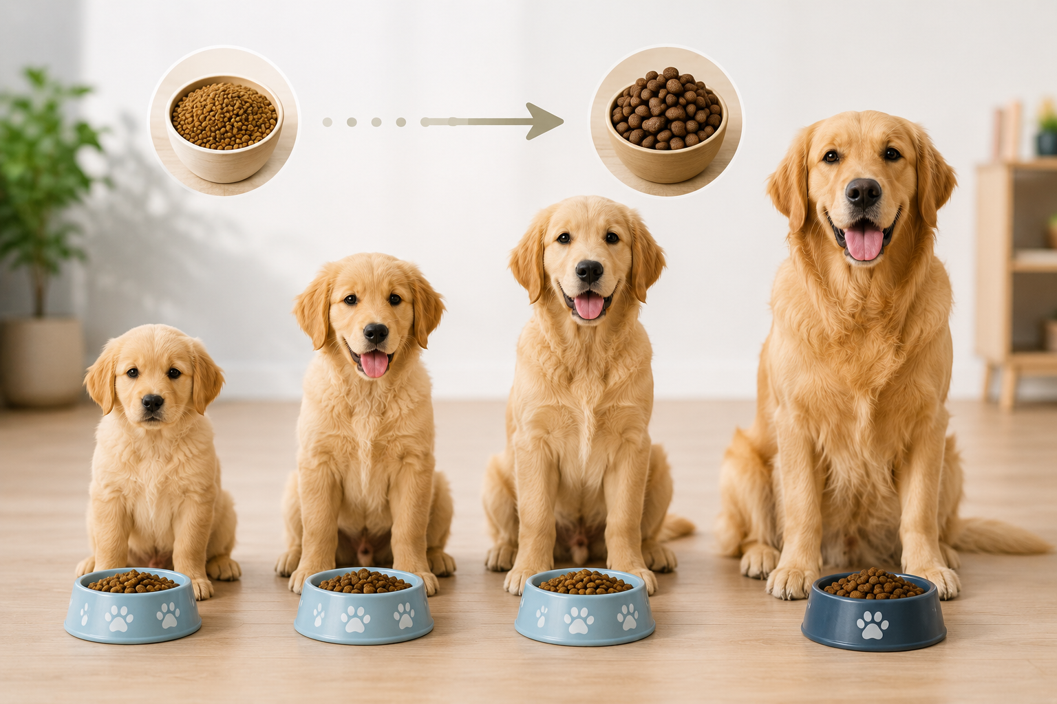 Switch Your Puppy to Adult Food