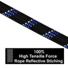 DOCO® Reflective Rope Slip Leash w/Black Nylon Handle - www.docopet.com