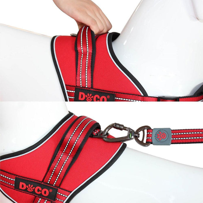 Power clearance dog harness